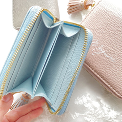 財布 ミニ財布 お財布 ウォレット コインケース　カード入れ付き 大きめ 2枚目の画像