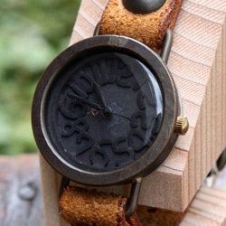 ◆真鍮製　クォーツ式手作り腕時計◆RBQ-5007 4枚目の画像