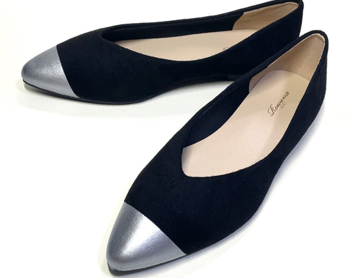 CHANEL ネイビー バイカラーハイヒール パンプス祝日sale 値下げ♪
