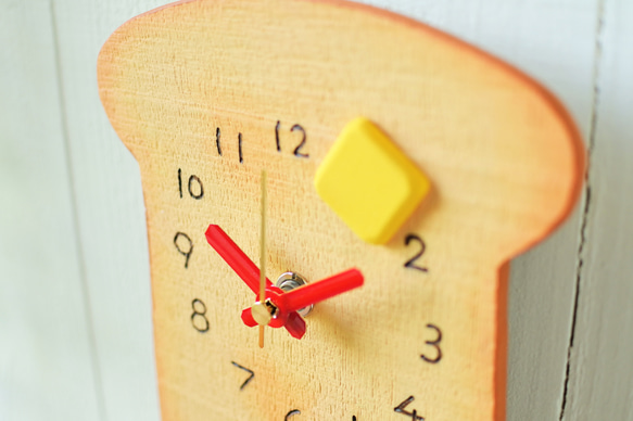 トーストの時計　食パン 3枚目の画像