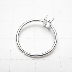 18kgp 天然石 ラピスラズリ リング silver925 ラウンド 7枚目の画像