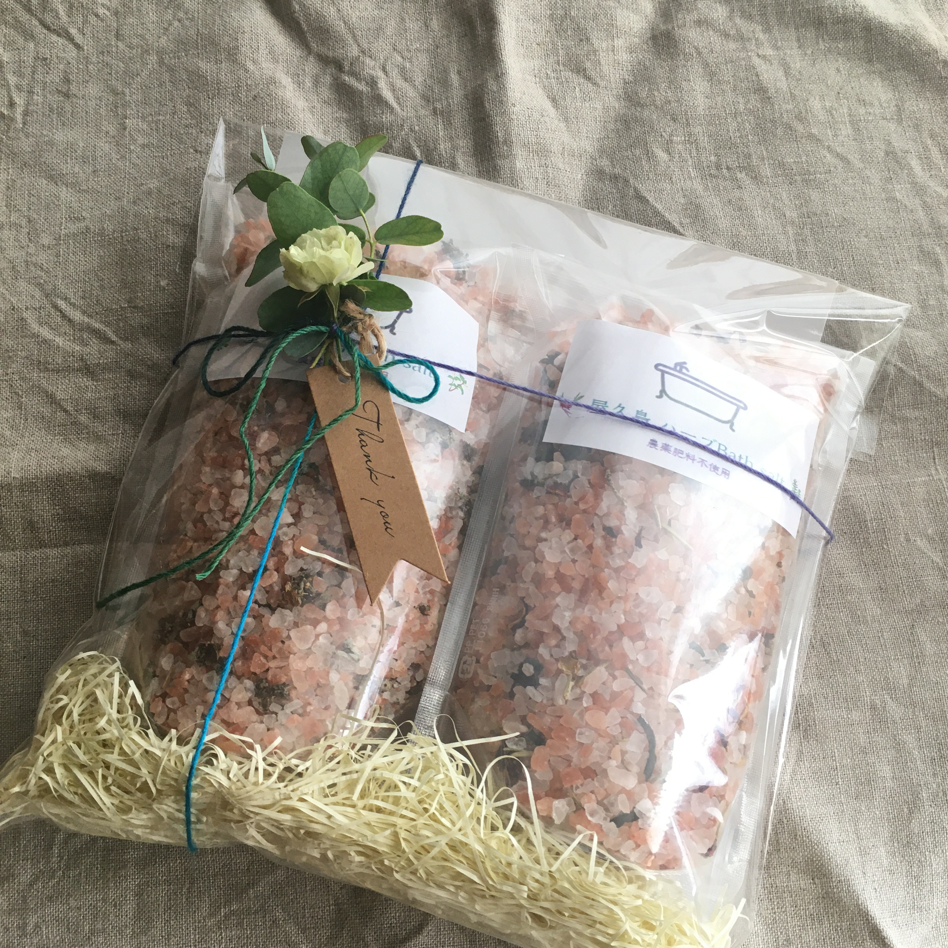 ギフト☆送料無料☆ヒマラヤ岩塩 漢方ハーバルソルト 農薬肥料不使用