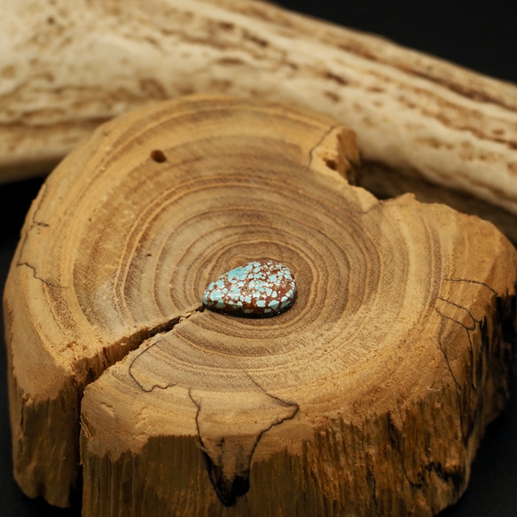 2,86ct, No.8 Turquoise ナンバーエイト ターコイズ ルース NO8-12 ネバダ 天然石 素材 人気・おすすめ｜使いやすい・旅行におすすめ 品質保証 全国発送 正規品・日本国内発送・安心保証付き