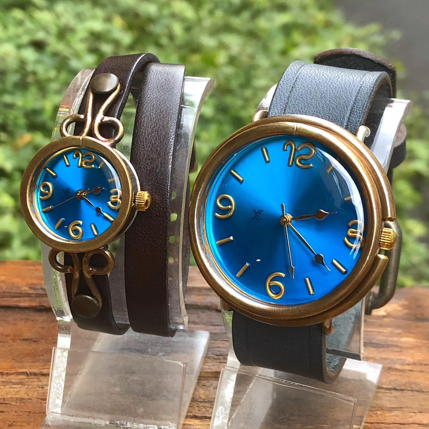 ◆ペアウォッチ　クォーツ式手作り腕時計◆　LBQ-3009-CBS 　SBQ-6003-CBS