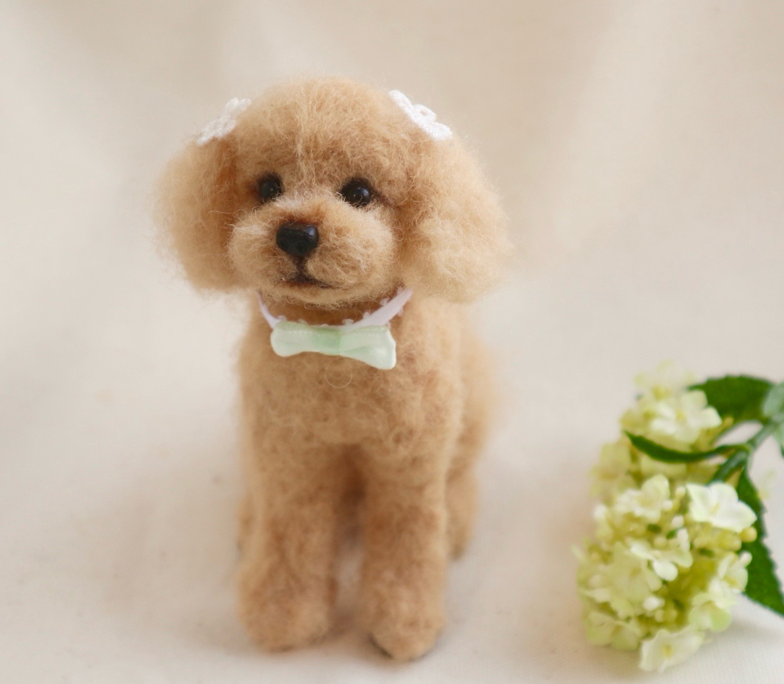 ★kiyo★羊毛フェルト【トイプードル】犬　オーダー　マック