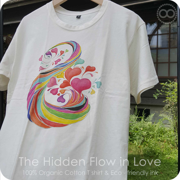 Organic Cotton T 有機棉 The Hidden Flow in Love 第6張的照片