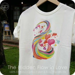 Organic Cotton T 有機棉 The Hidden Flow in Love 第1張的照片