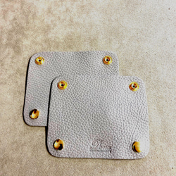 レディース　ハンドバッグ leatherハンドルカバーItalianソフトshrink‼️ 3枚目の画像
