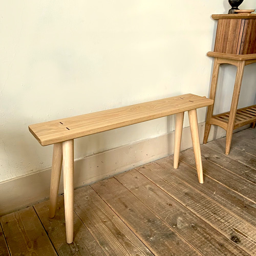 スリムベンチ タモ ソファ・ベンチ うたたね 通販 9316605｜Creema