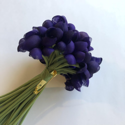 紫羅蘭花束胸花【紫色】（定制） 第4張的照片
