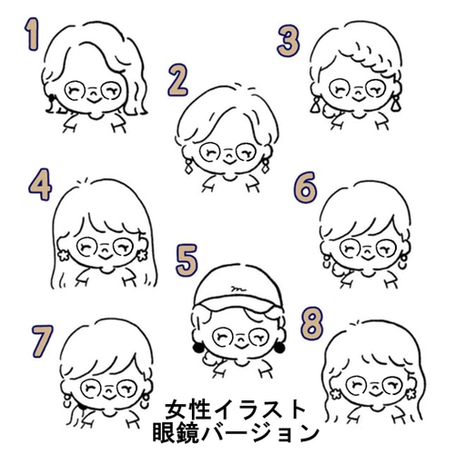 mママページ/手描きイラスト/イラストオーダー 🖍️ 🐻Mサイズ（横） 🐻3人 🐻Craft パパとママのリンクコーデに