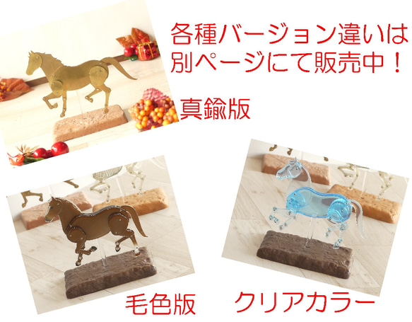 ロボホース　関節可動 ホネ君【旧仕様在庫一掃セール】 5枚目の画像
