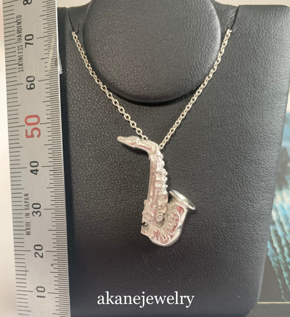 アルトサックスのネックレス 8枚目の画像