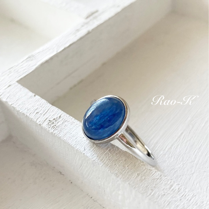✨silver925大人のシンプル・リング〜カイヤナイト