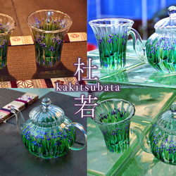 〖倒綠茶，完成工作！森輪的玻璃茶具在水面搖曳’耐熱壺【Duriwa】1件 第5張的照片