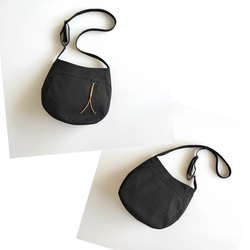 11号帆布に変更になりました   Sサイズショルダー (黒） 9枚目の画像