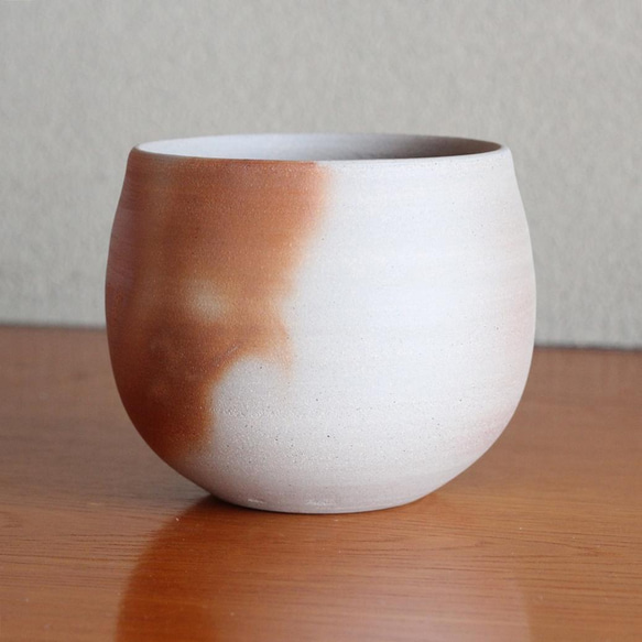 備前焼のコロンと丸いカップ（もっと大きめ） マグカップ 備前焼 器
