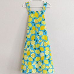 レモン  色・サイズ・タイプが選べる　大人用エプロン　 19枚目の画像