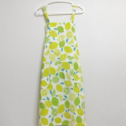 レモン  色・サイズ・タイプが選べる　大人用エプロン　 13枚目の画像