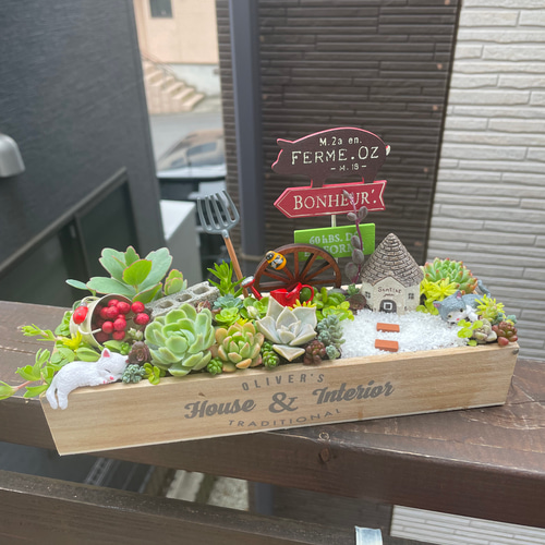 益子・双耳付き花入  作家物 益子・双耳付き花入 作家物