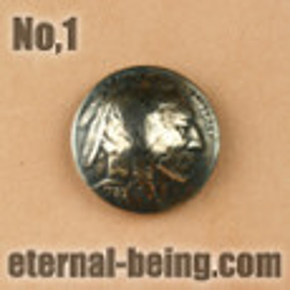 真鍮メリケンインディアンコンチョキーホルダー 9枚目の画像