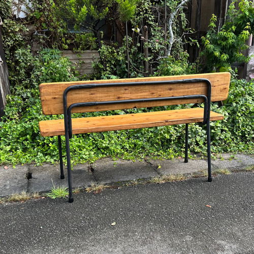 アイアン Cベンチ（穴無し）120㎝ ソファ・ベンチ カワセミ工房 通販