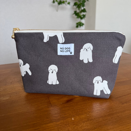 ビションフリーゼ＊ポーチ ポーチ グランマ＊くみ 通販 9389304