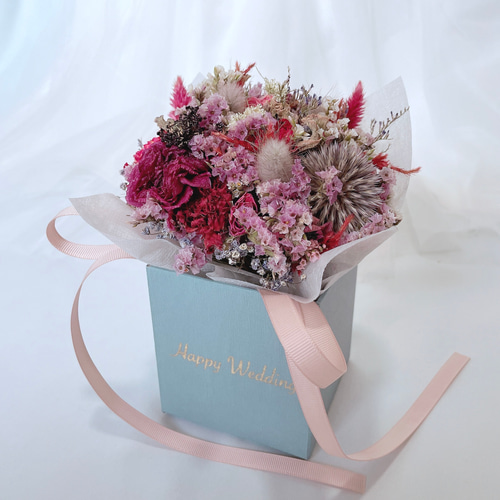 ウエディング フラワーボックス STYLE + PLUS フラワーボックス 赤 | 株式会社WGD京都