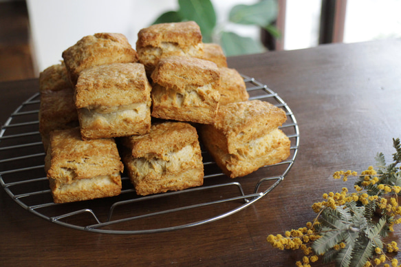 国産全粒粉のざくざくスコーン10個セット 焼き菓子 あひる珈琲 通販