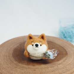Akiの羊毛フェルト犬☆キャバリア☆dog【012】 羊毛フェルト Aki 通販