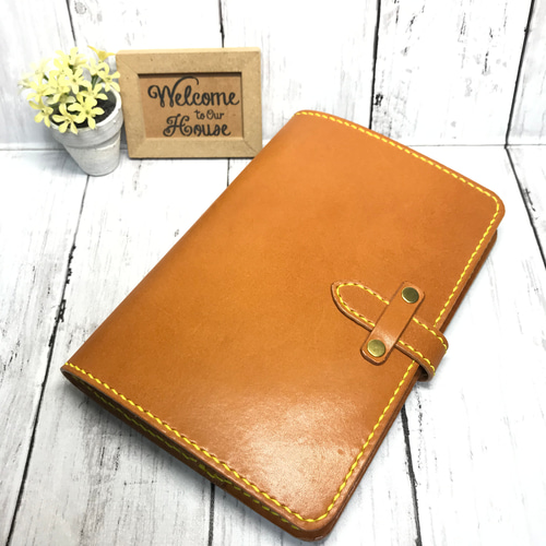 iPad 10.2インチ用 第9/8/7世代 栃木レザー ヌメ革 ナチュラル