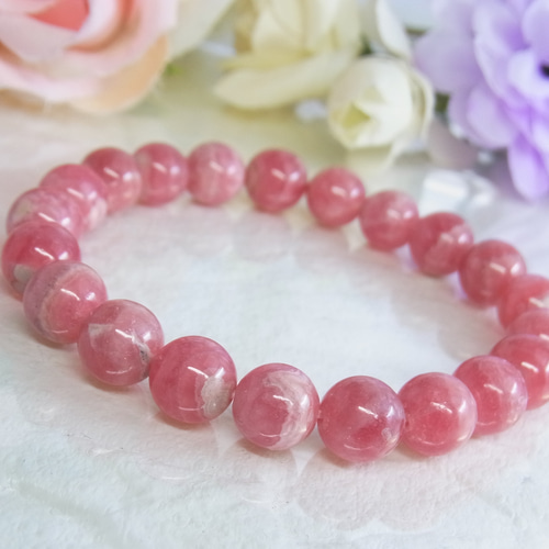 インカローズ アルゼンチン産 8.5mm】花石 美しい ひらひら