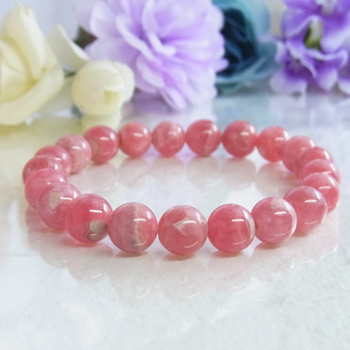 インカローズ アルゼンチン産 8.5mm】花石 美しい ひらひらレースの