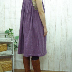 【M-5L】裝飾拼接成熟可愛 W紗吊帶背心連衣裙質感好 紫色小訂單也OK 第9張的照片