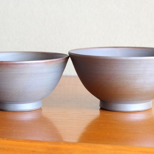 備前焼のご飯茶碗（大きめ、渋め） 茶碗・めし碗 備前焼 器 takagi 