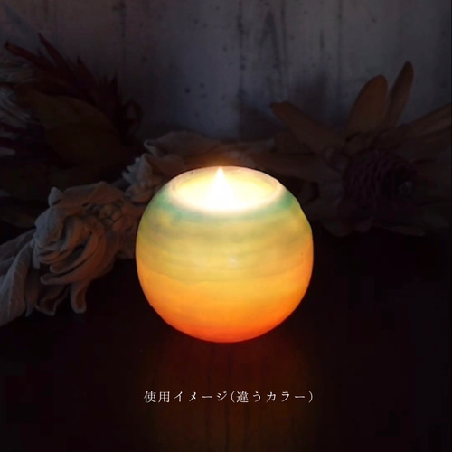 美しすぎる球体キャンドル「宇宙玉 M」 キャンドル・キャンドル