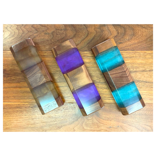 流木 レジンアートウォッチスタンド 高級 レジンウォッチスタンド