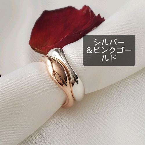 destiny ring sv925 RS-13 シルバーぼってりリング,フリーサイズ 指輪