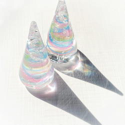 虹色のリングホルダー ＊ご注文前に在庫があるか『質問』でお尋ねください 5枚目の画像