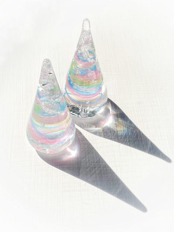 虹色のリングホルダー ＊ご注文前に在庫があるか『質問』でお尋ねください 5枚目の画像