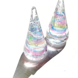 虹色のリングホルダー ＊ご注文前に在庫があるか『質問』でお尋ねください 3枚目の画像