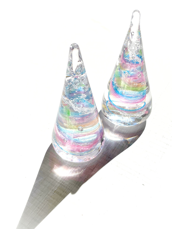 虹色のリングホルダー ＊ご注文前に在庫があるか『質問』でお尋ねください 3枚目の画像