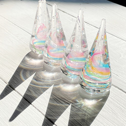 虹色のリングホルダー ＊ご注文前に在庫があるか『質問』でお尋ねください 8枚目の画像