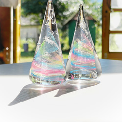 虹色のリングホルダー ＊ご注文前に在庫があるか『質問』でお尋ねください 4枚目の画像