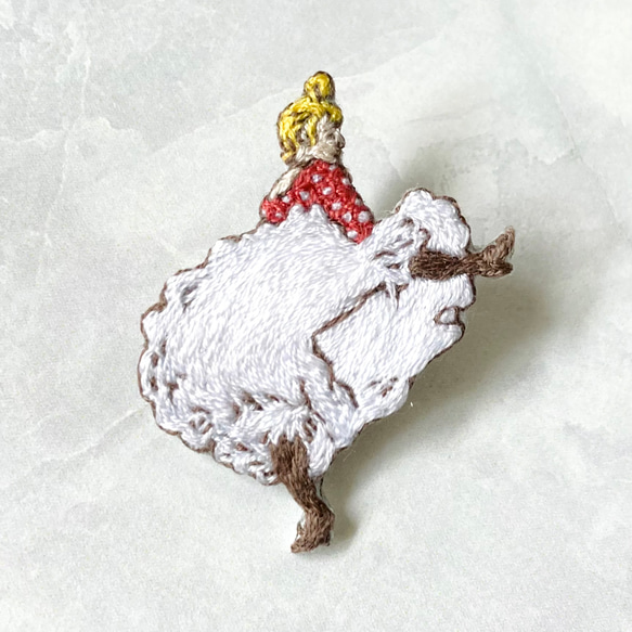 ロートレック「ムーラン・ルージュのラ・グーリュ」の手刺繍 ロートレック「ムーラン・ルージュのラ・グーリュ」の手刺繍