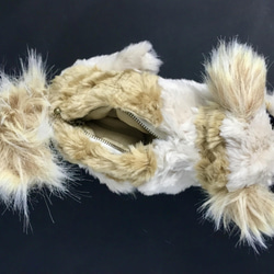 シーズー犬の小さなポーチバッグ（23センチ）、NO.2 4枚目の画像