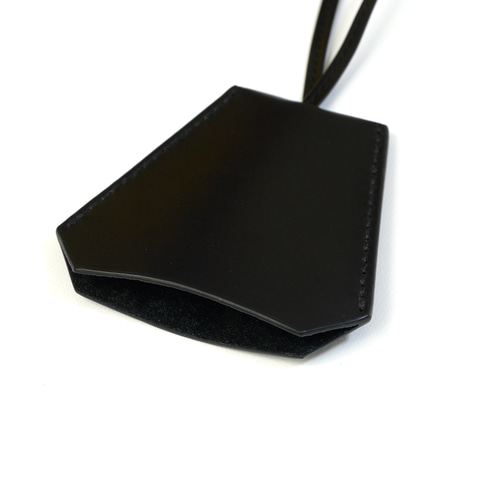 Clochette necklace / レザークロシェット キーケース ブラック Clochette necklace / レザークロシェット キーケース ブラック