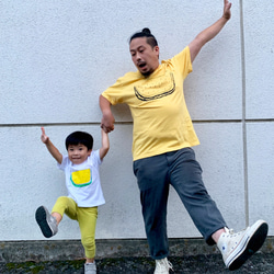 パパとお揃いコーデ2枚セット☆彡 モノクロすいか メンズ＆キッズベビーTシャツ ☆父の日Gift ☆お得なセット割引☆ 13枚目の画像