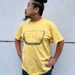 パパとお揃いコーデ2枚セット☆彡 モノクロすいか メンズ＆キッズベビーTシャツ ☆父の日Gift ☆お得なセット割引☆ 15枚目の画像