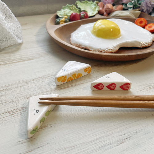 再販】フルーツサンドちゃん箸置き/食べ物ちゃん サンドイッチ 箸